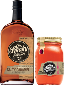 Ole Smoky Set Tennessee Whiskey Salty Caramel 0,7l & Strawberry 0,5l