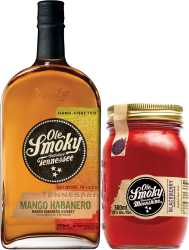 Ole Smoky Tennessee Sweet and Heat Set Blackberry Moonshine + Mango Habanero